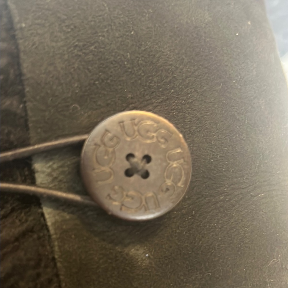 Ugg Black Button Boots - image 4